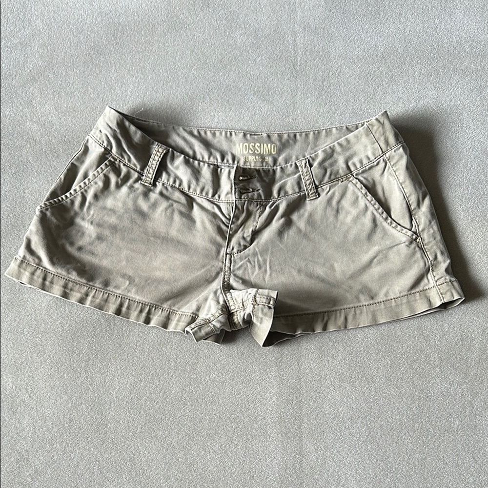 Mossimo Supply Co. Sage Green Cargo Shorts